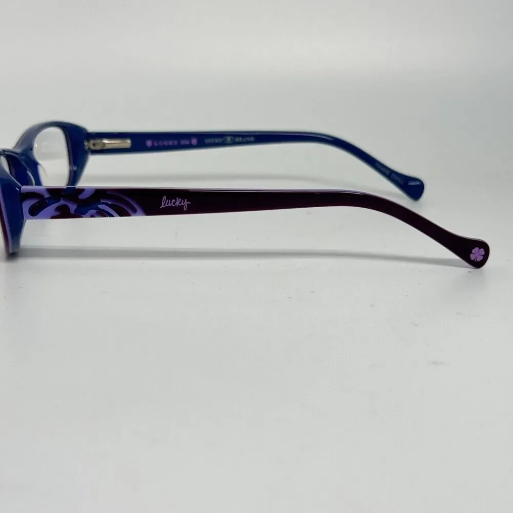 Lucky Brand Spark Plug KIDS Cateye EyeGlasses in Red Purple‎ H16431